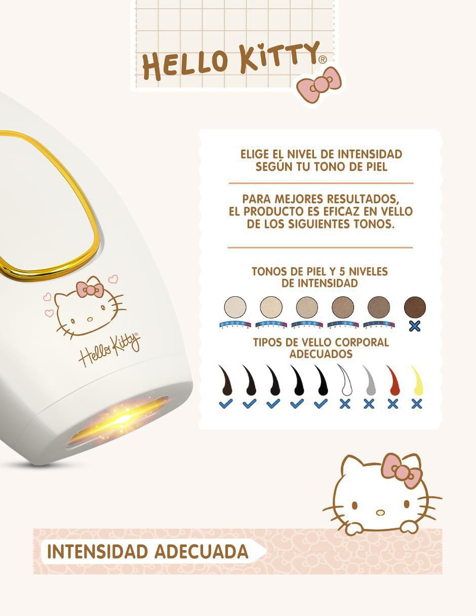 Depiladora IPL para rostro y cuerpo Sanrio HK-IPL