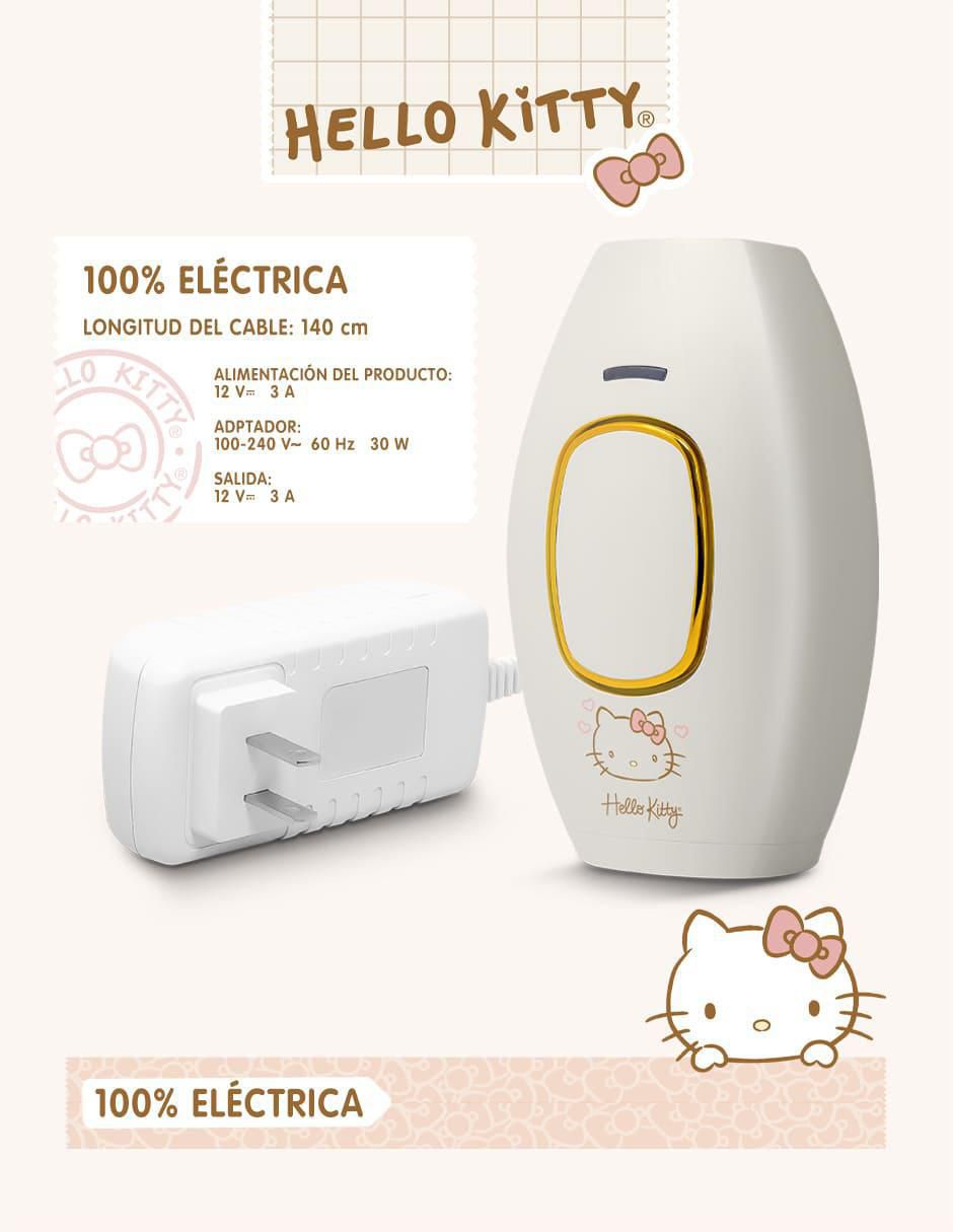 Depiladora IPL para rostro y cuerpo Sanrio HK-IPL
