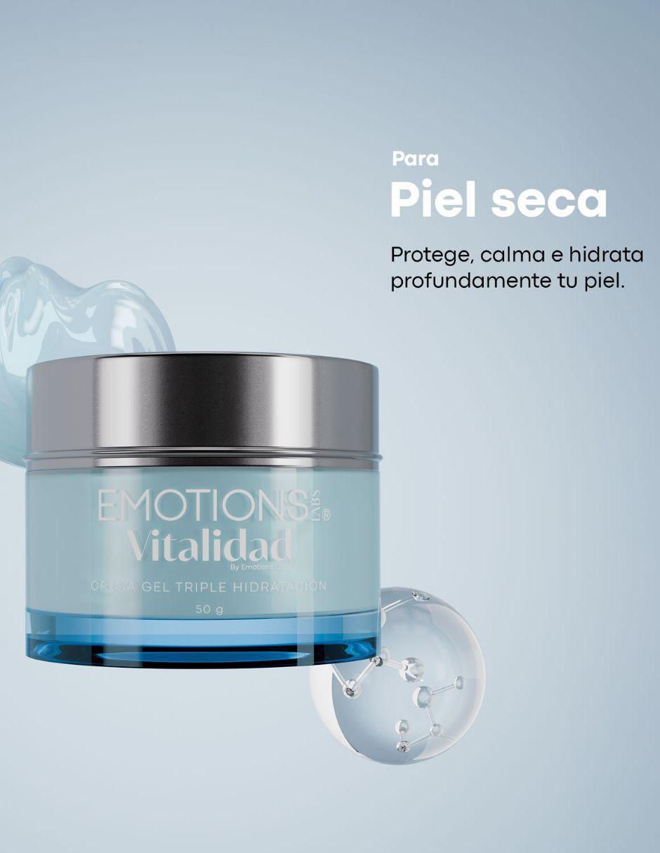Crema facial recomendada para hidratar de día y noche con ácido hialurónico Vitalidad para piel normal y seca 4