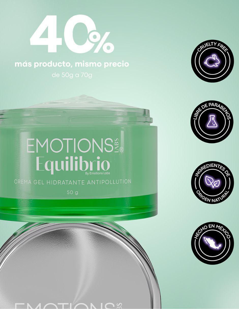 Crema facial recomendada para hidratar de día y noche en gel hidratante y matificante con ácido salicílico Equilibrio para piel mixta y grasa 2