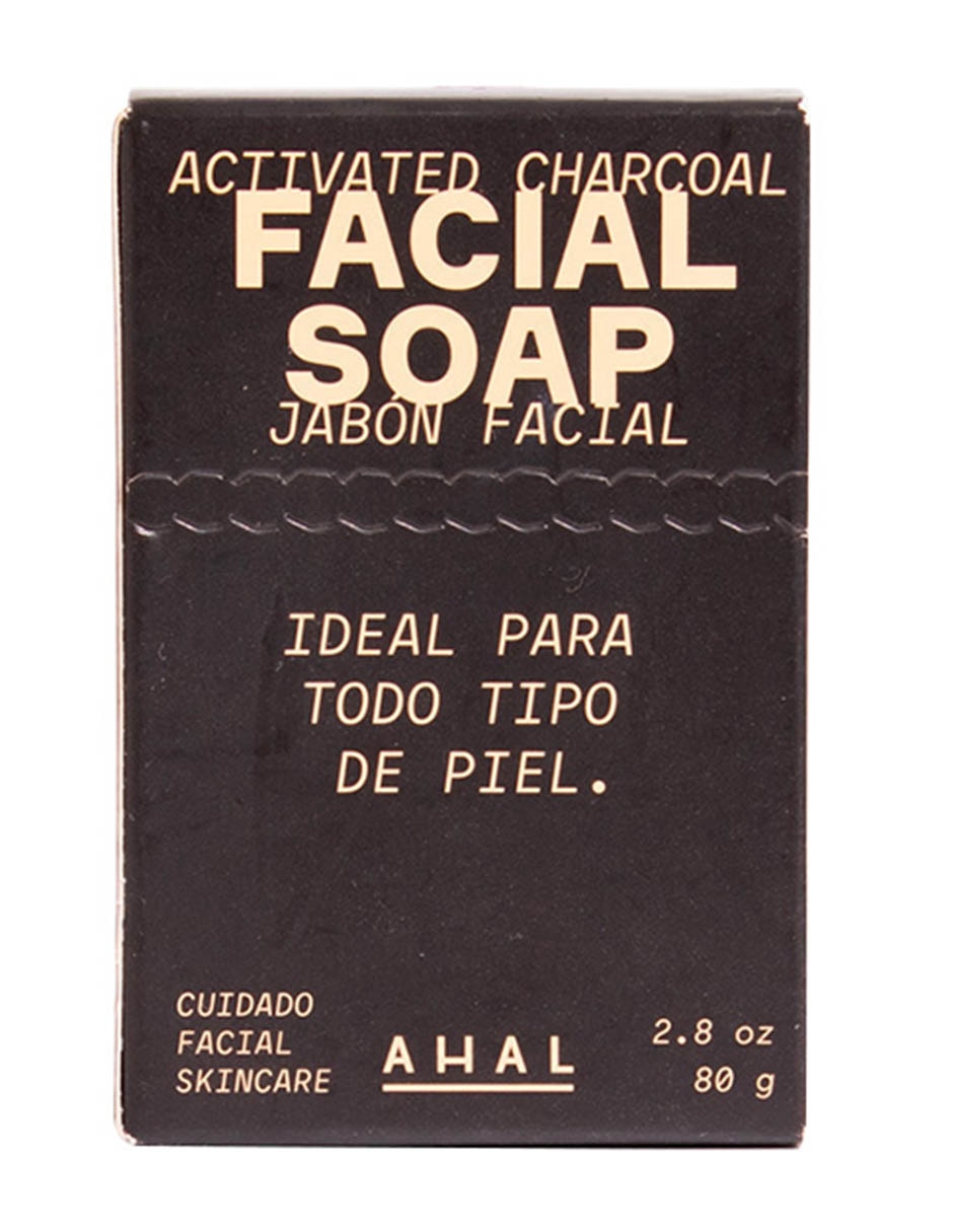 Jabón facial Charocal Activated Facial Soap Ahal