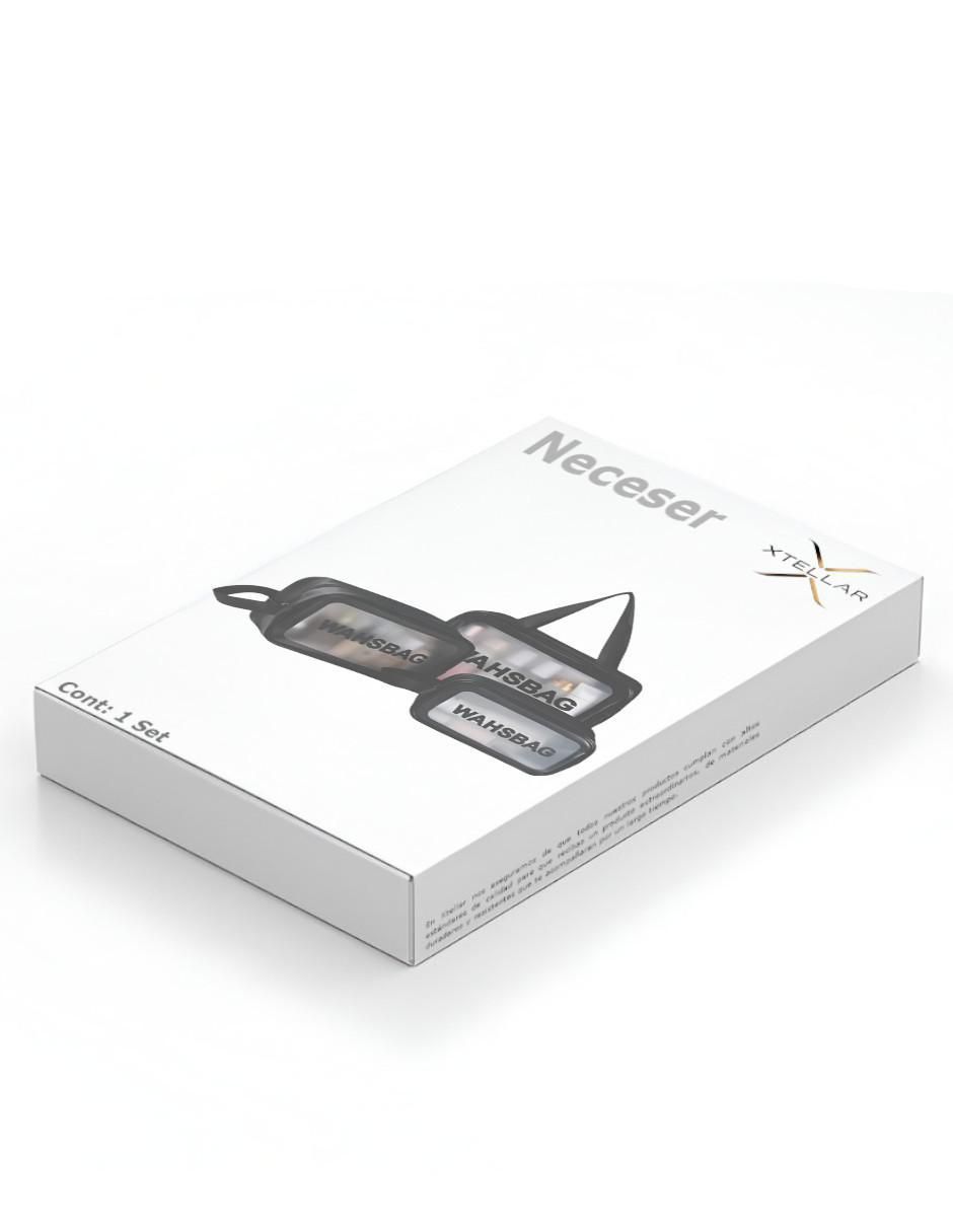 Neceser impermeable 3 piezas 4