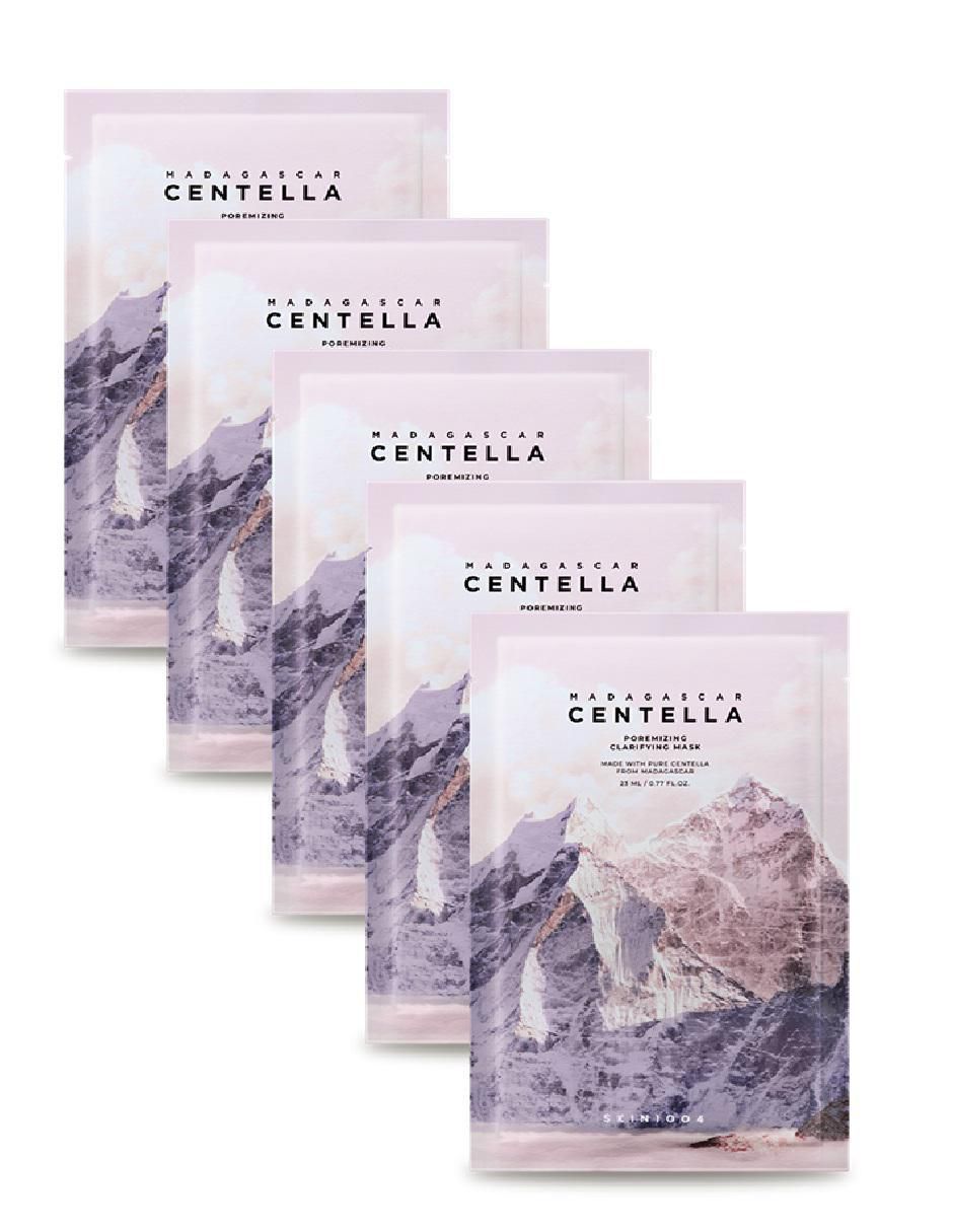 Madagascar Centella Mask para purificar Skin 1004 Poremizing Clarifying
