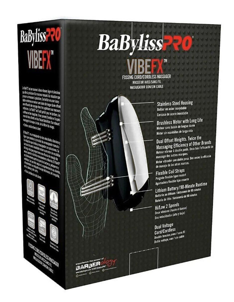 Masajeador facial Babyliss Pro Barberology Vibefx fxssm1