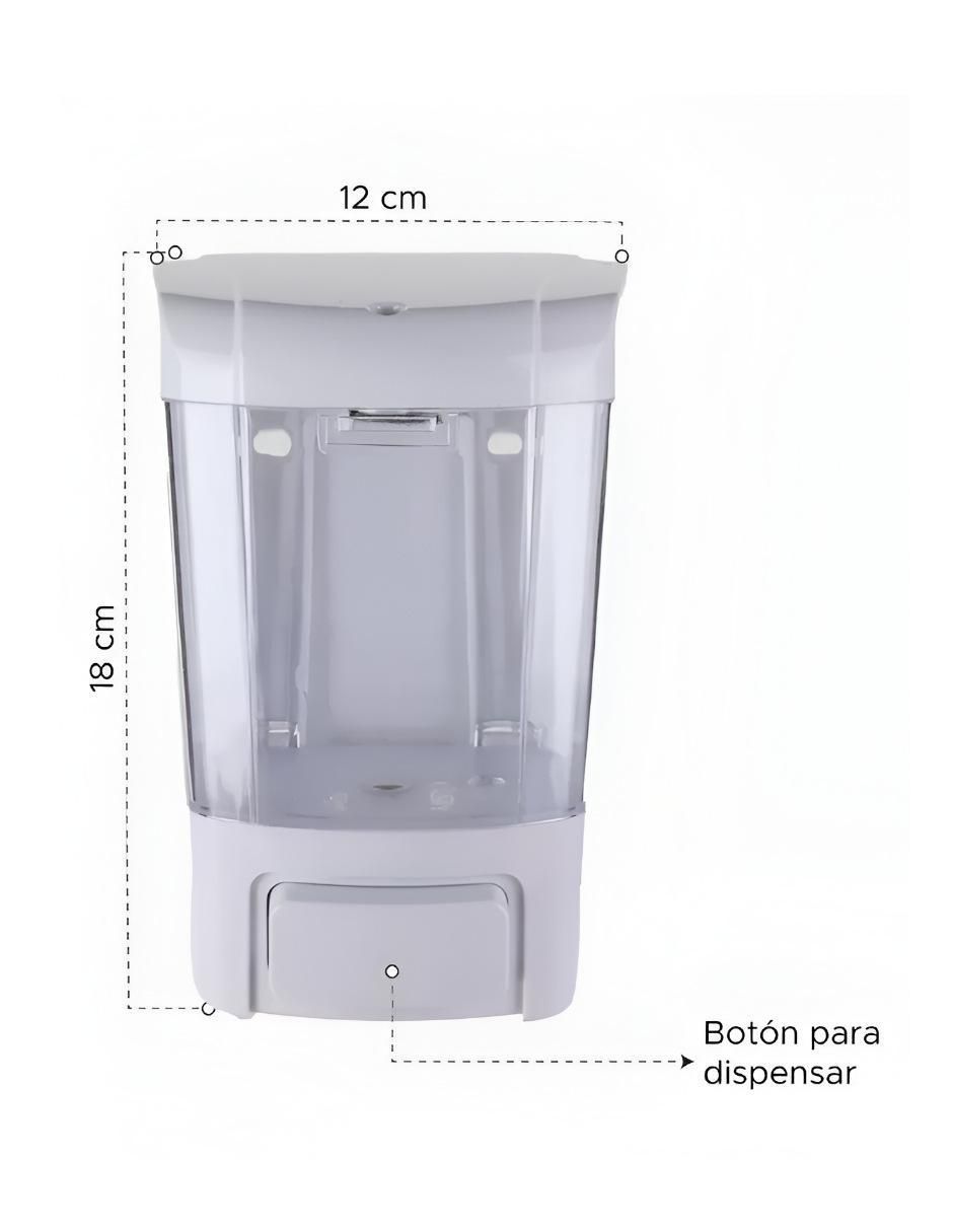 Dispensador de jabón convencional de plástico 5