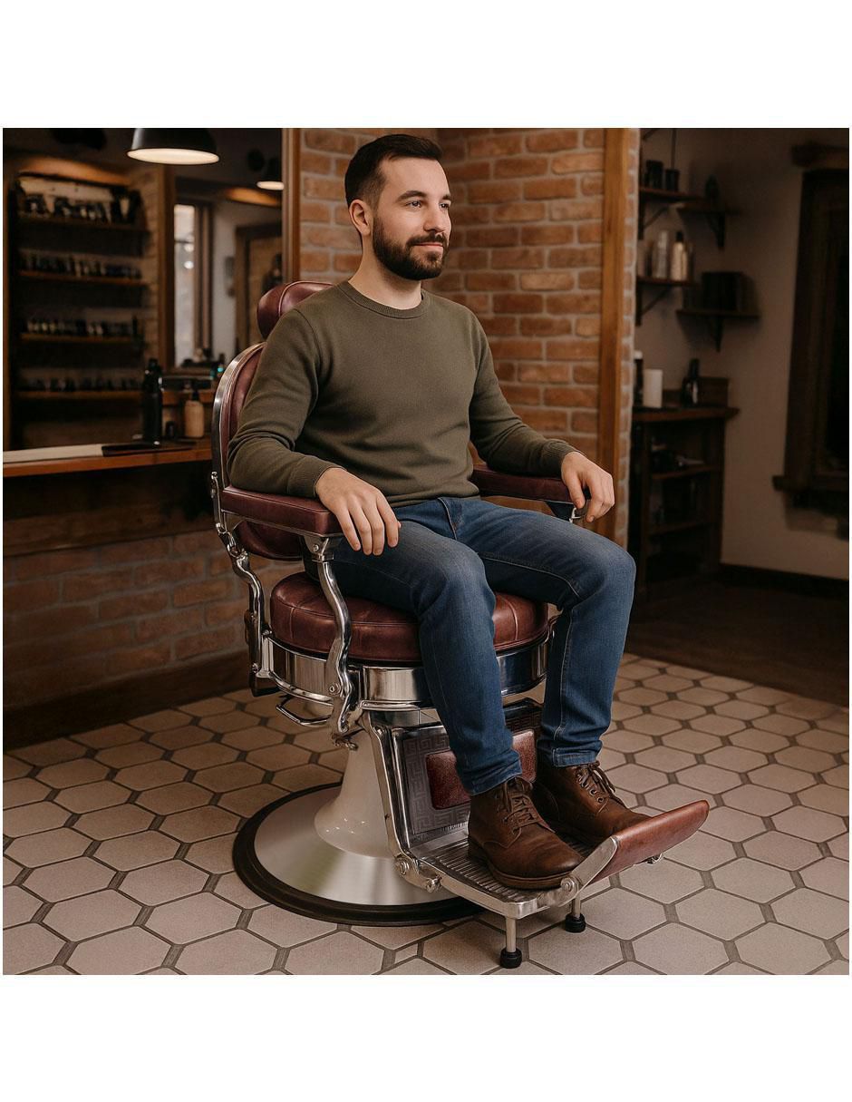 Sillón para barbería 6