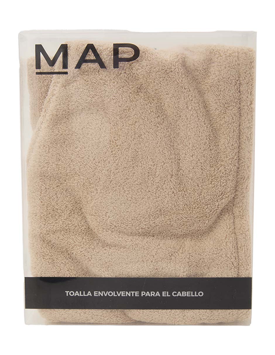 Toalla para cabello de microfibra