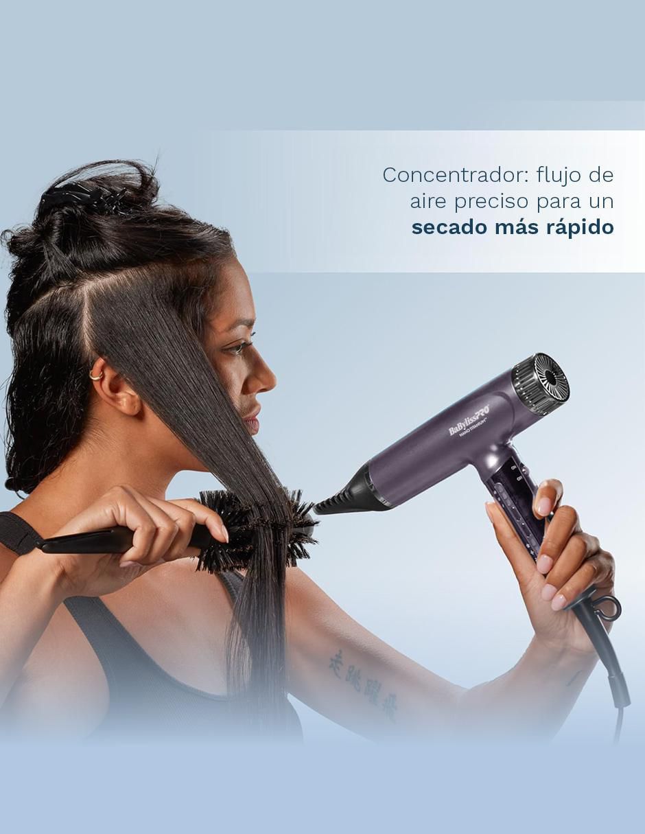 Secadora de cabello Nanotitanium BNTC9200P 6