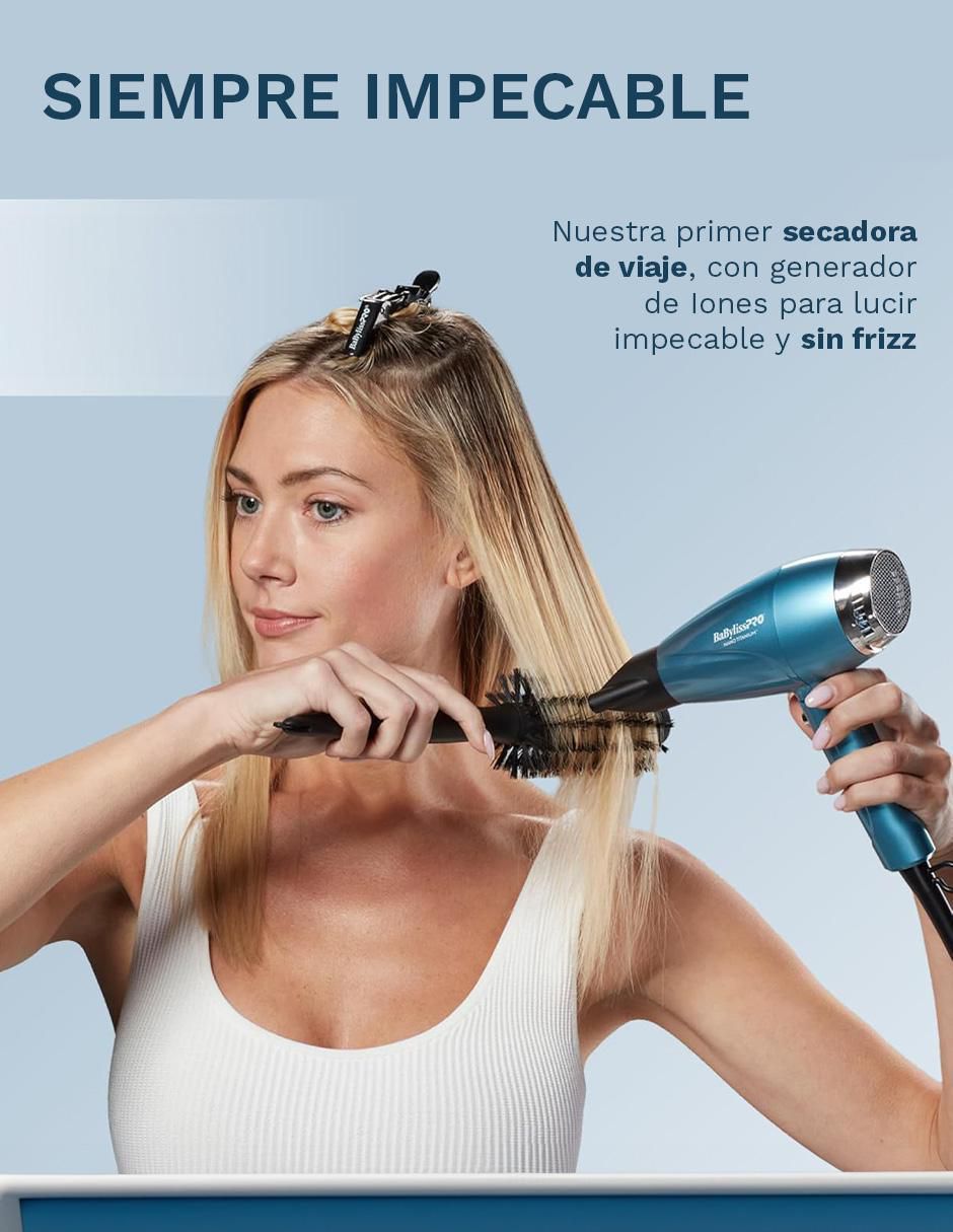 Secadora de cabello Nanotitanium BNT910 7