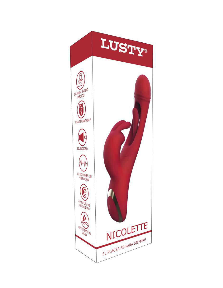 Recargable para clítoris y punto g Nicolette 5