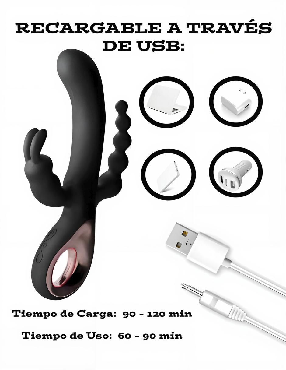 Recargable para clítoris y punto g Minna