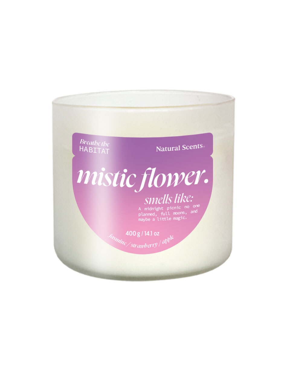 Vela aromática Hábitat aroma floral Vela aromática Hábitat aroma floral