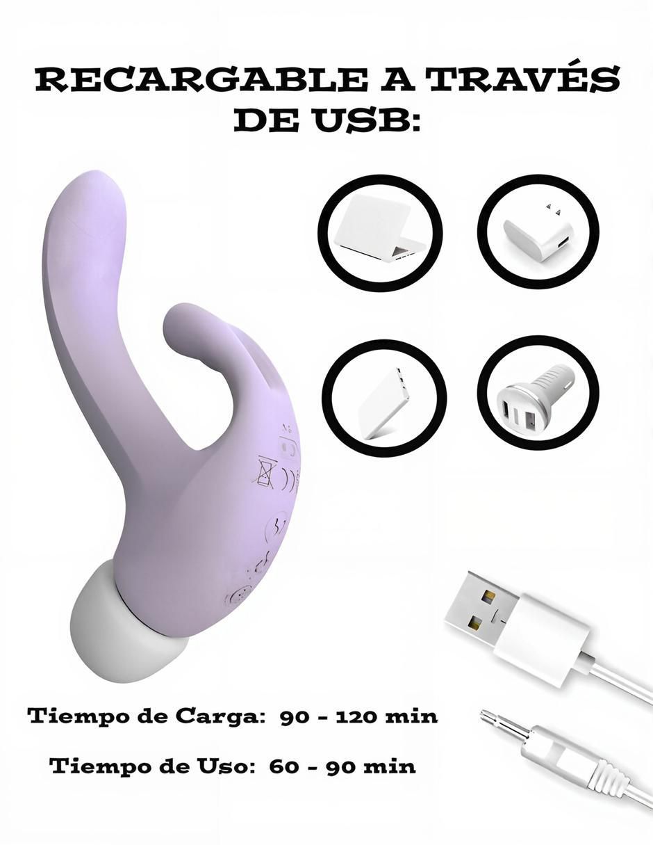 Recargable para clítoris y punto g Scrappy 7