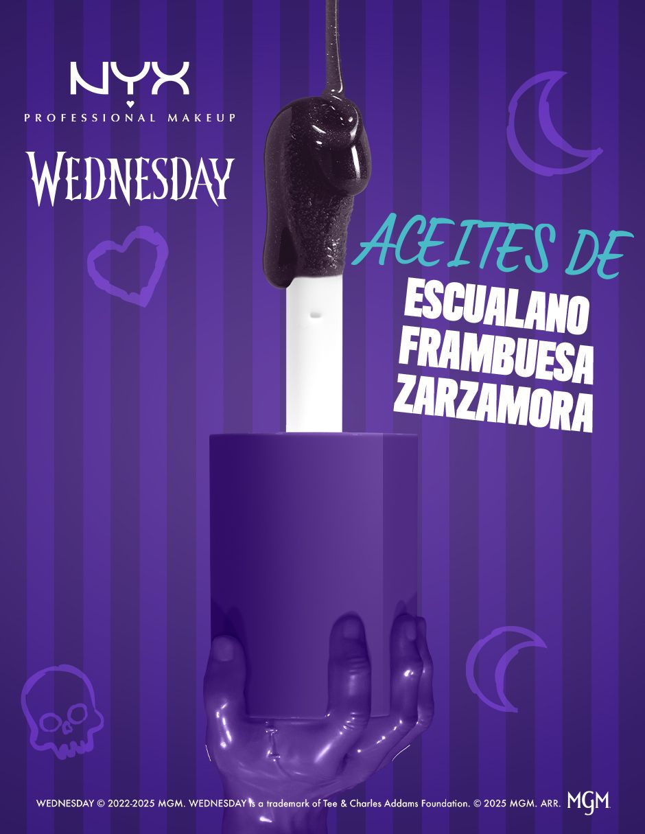 Brillo labial Professional Makeup Wednesday brillante 6