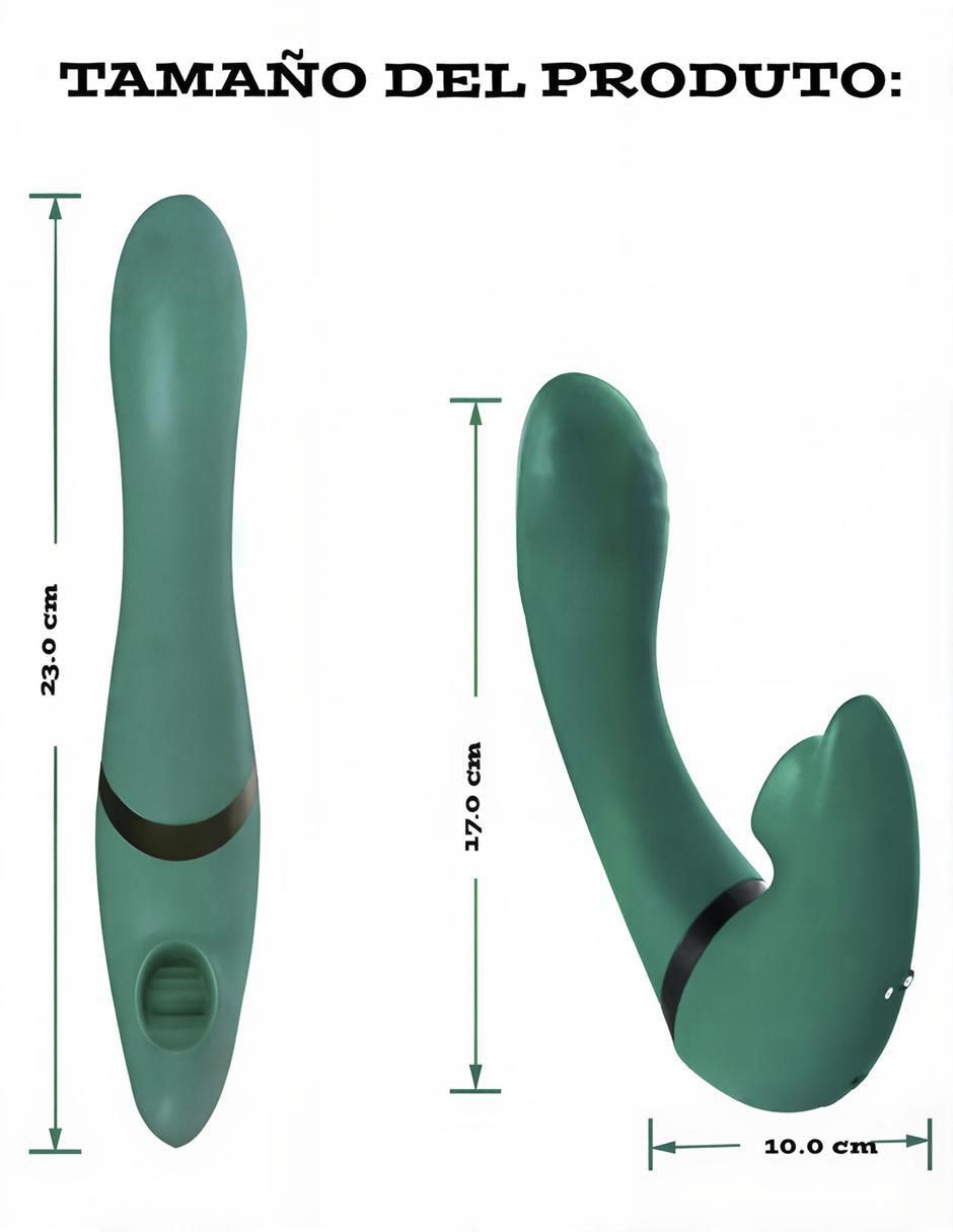 Recargable para clítoris y punto g Ness 180° 7