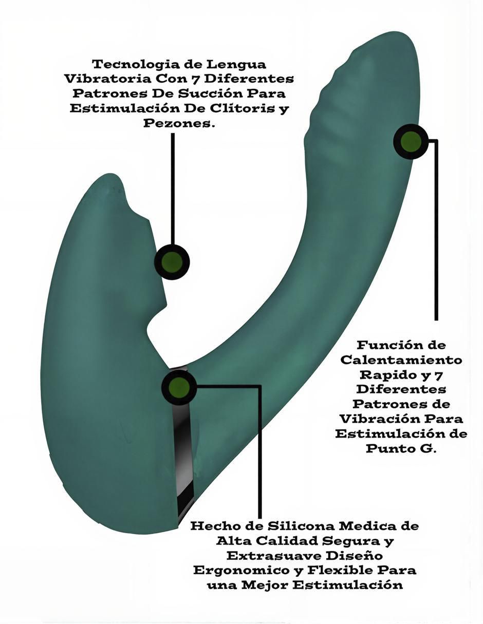 Recargable para clítoris y punto g Ness 180°
