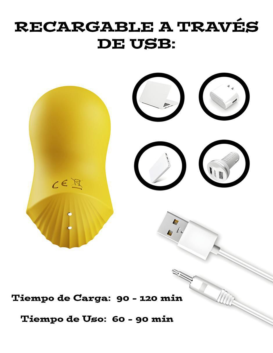 Recargable para clítoris Patto 6
