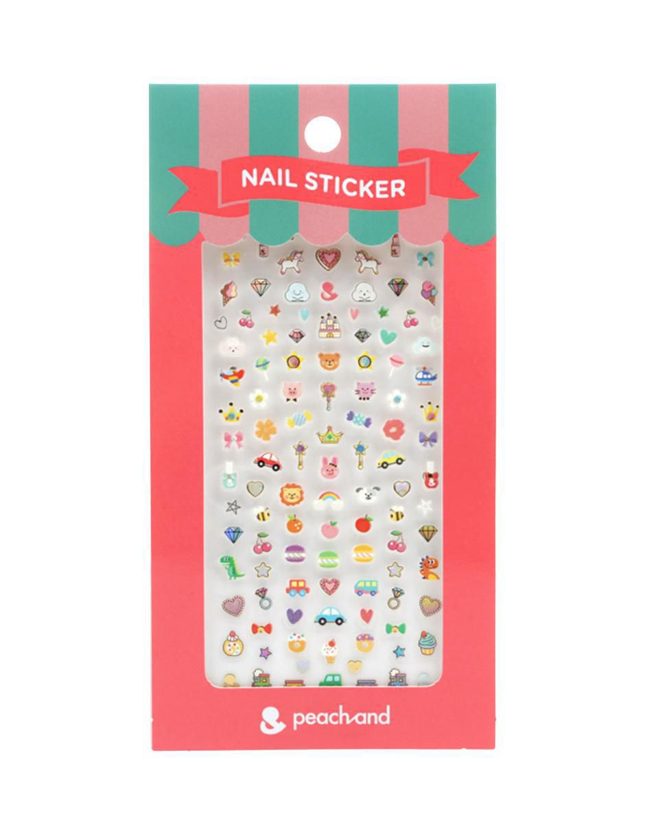 Stickers para uñas Peach And