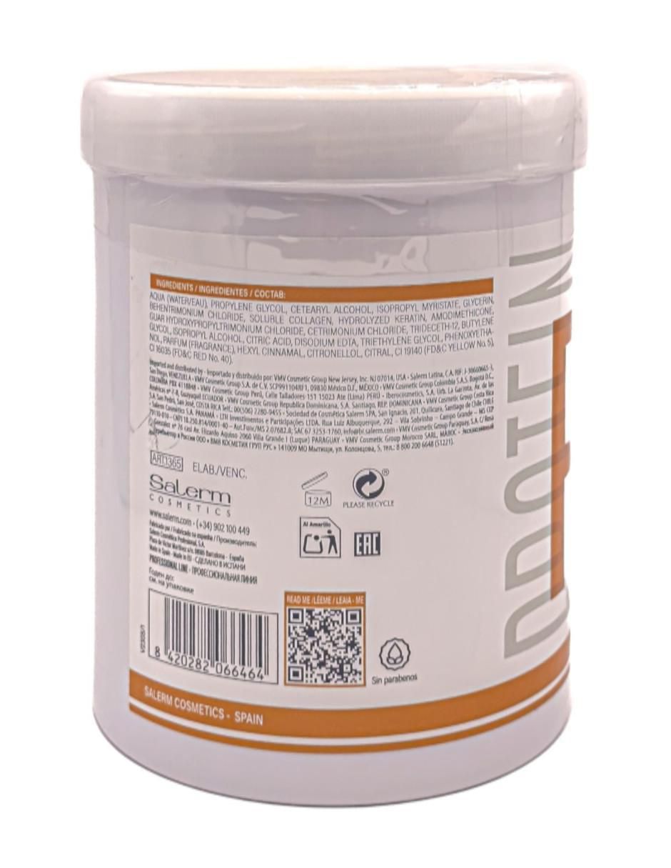Mascarilla para cabello Multi-proteínas para fortalecimiento 1 L