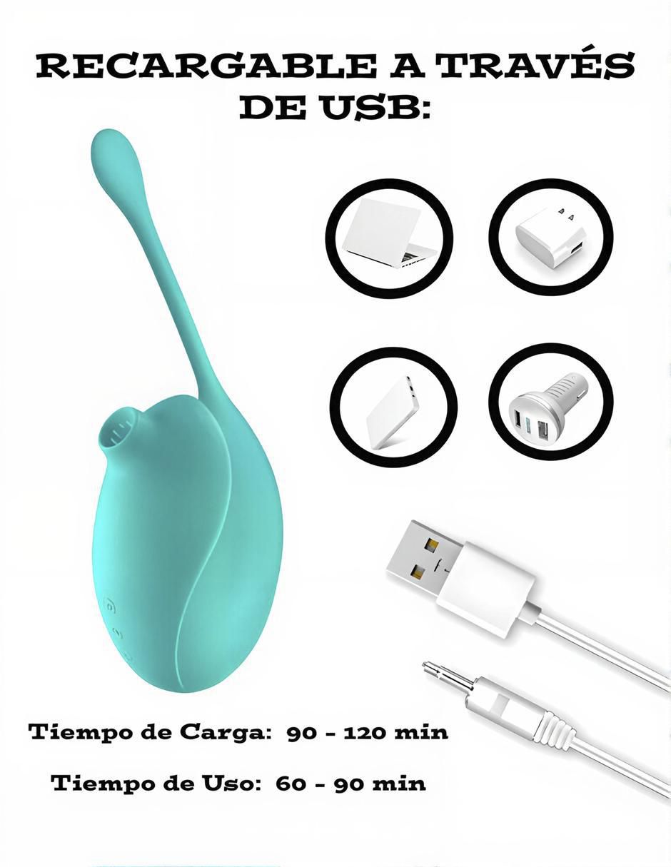 Recargable para clítoris y punto g 5