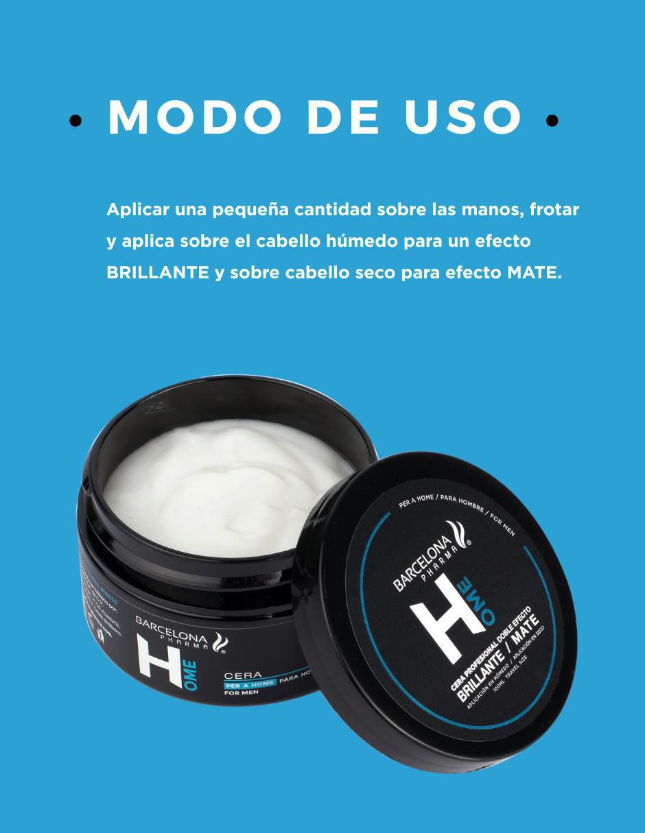 Set de cera para cabello Barcelona Pharma para suavizar