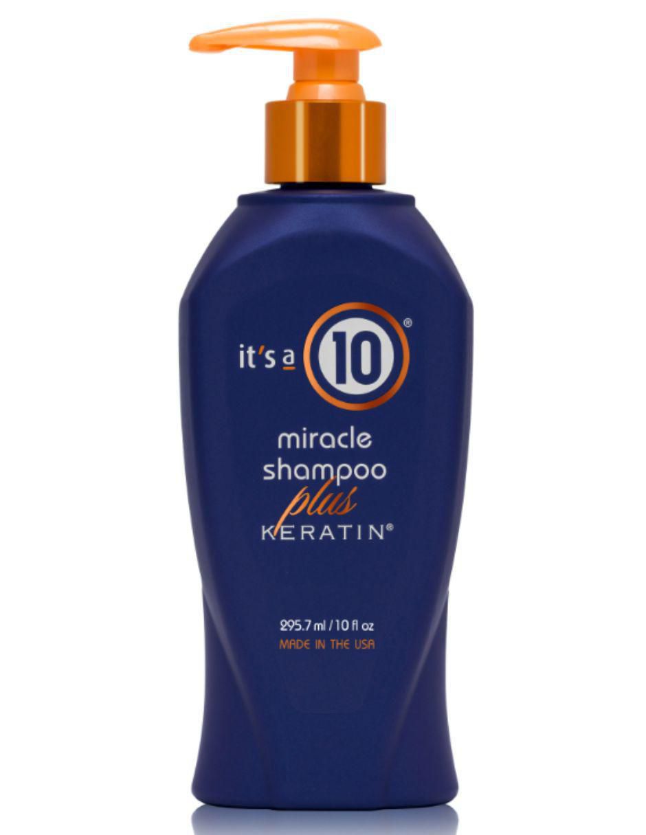 Shampoo reparador para cabello Miracle Plus Keratin 300 ml