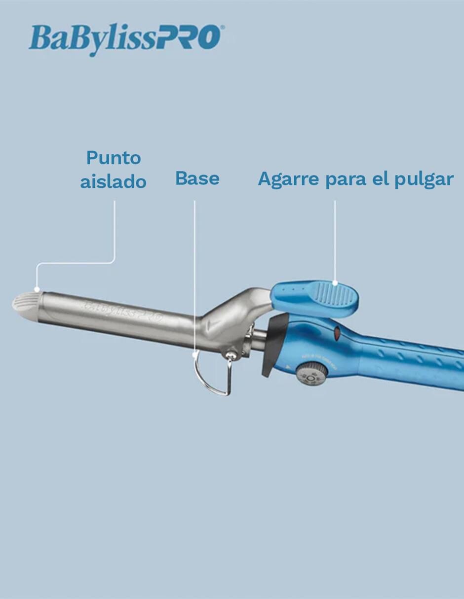 Rizadora BNT75S 19 mm de nano titanium 6