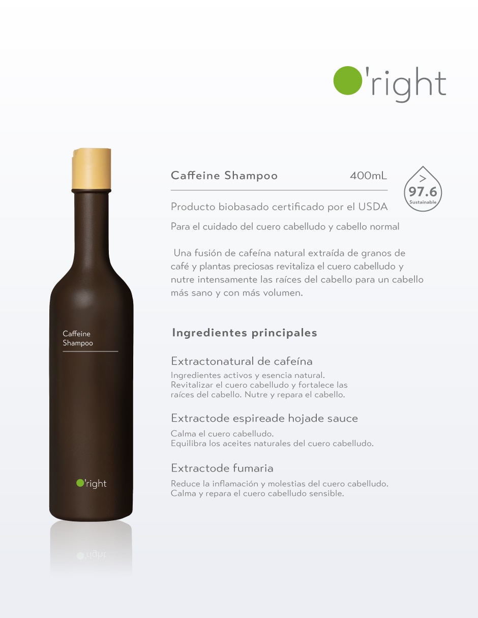 Shampoo anticaída para cabello 400 ml 2