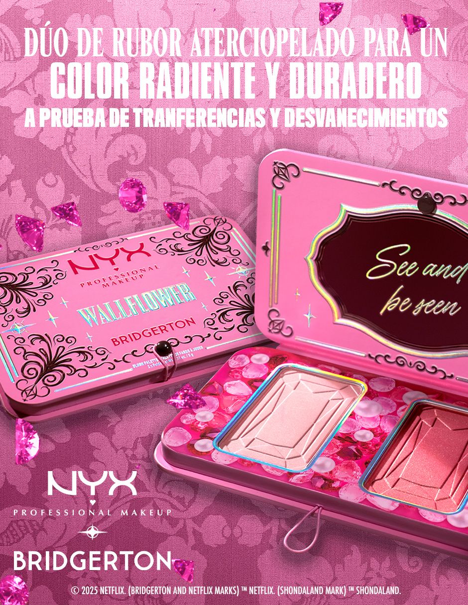 Blush en polvo compacto professional makeup Bridgerton 25 6