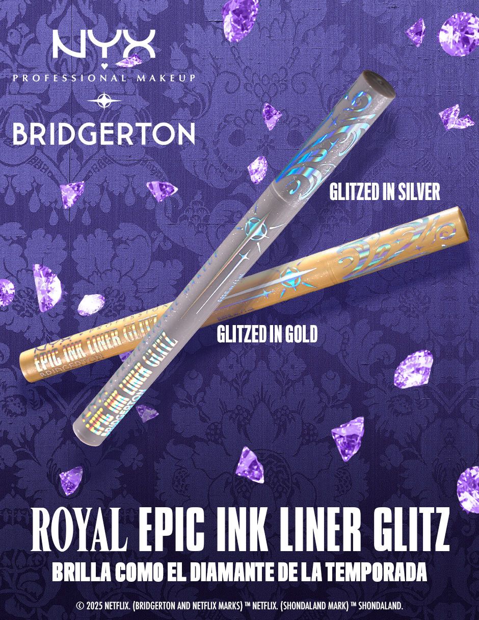 Delineador líquido para ojos metálico Professional Makeup bridgerton 25 5