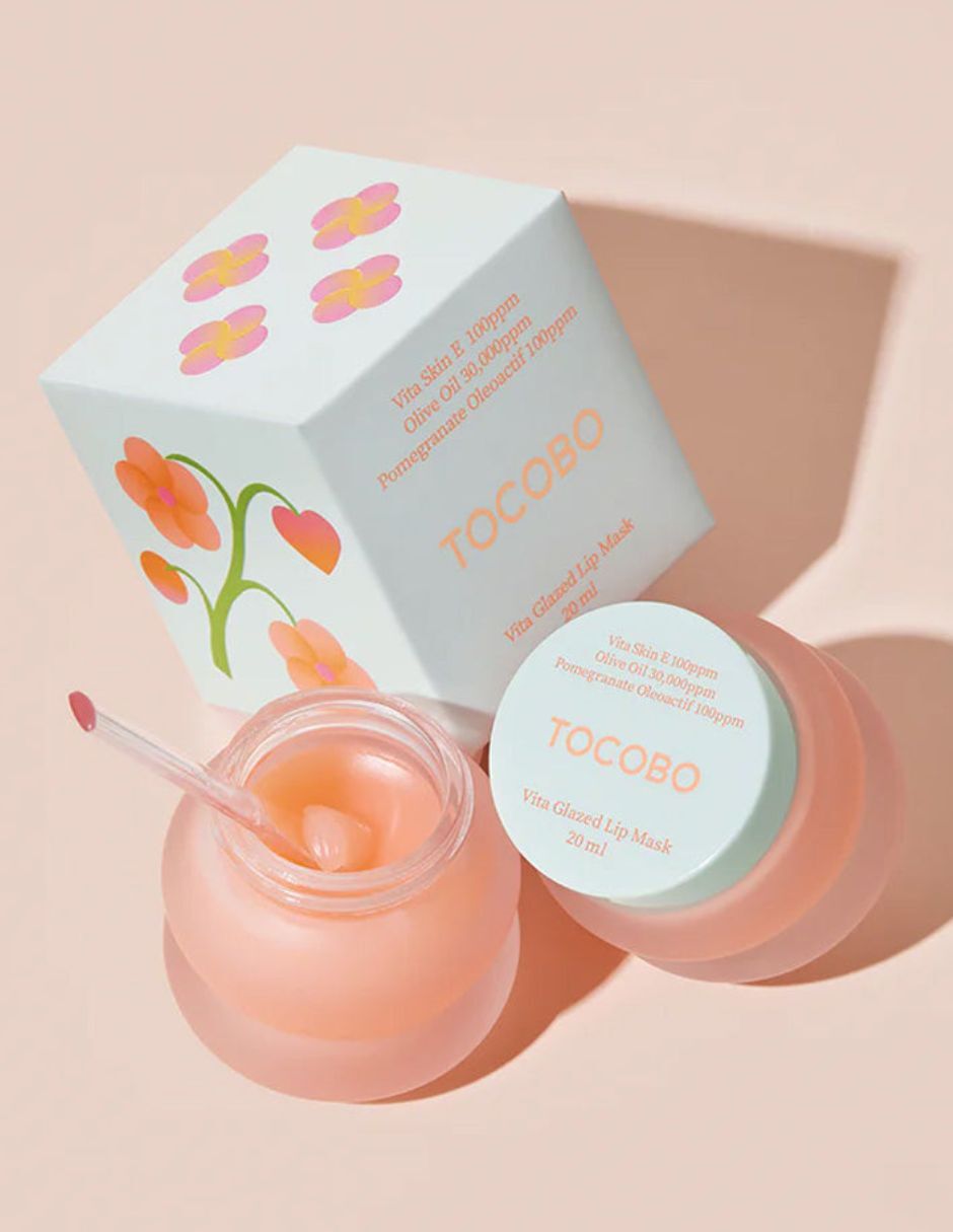 Mascarilla para labios Vita Glazed Lip Mask para humectar Tocobo 20 ml