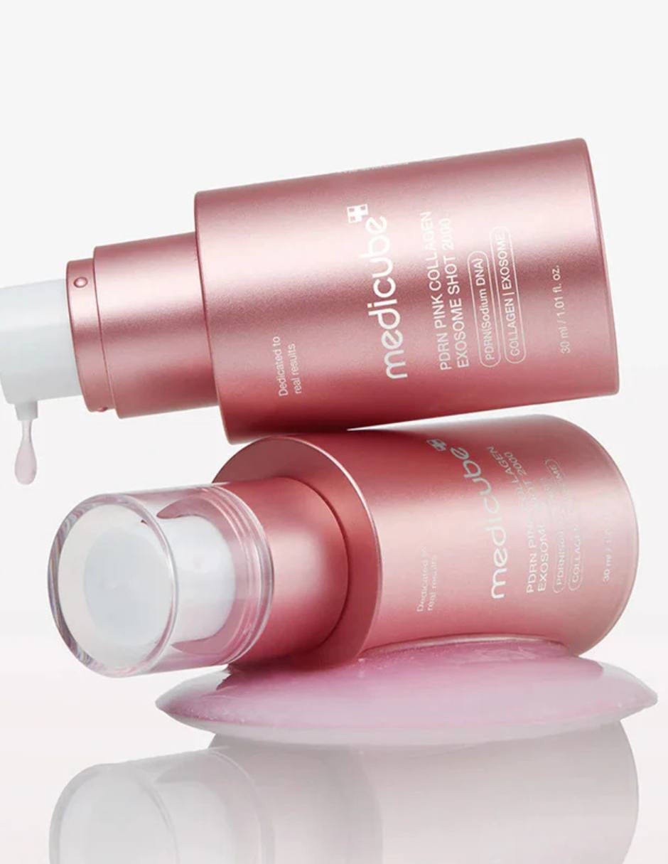 Sérum facial Pdrn Pink Exosome Shot 2000 30ml Pdrn Line todo tipo piel 3