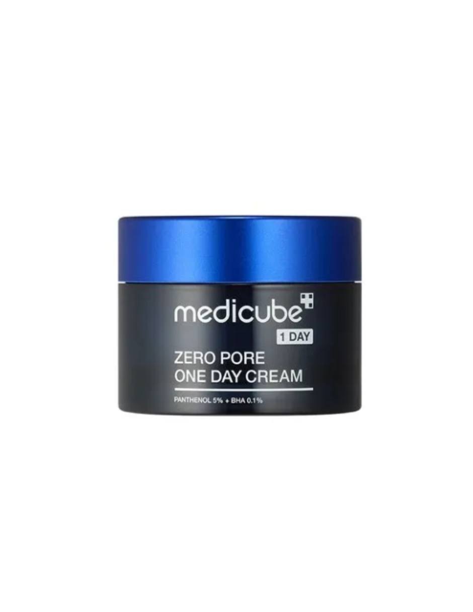 Crema facial recomendada para hidratar de día y noche Zero Pore One Day Cream Medicube para piel mixta y grasa