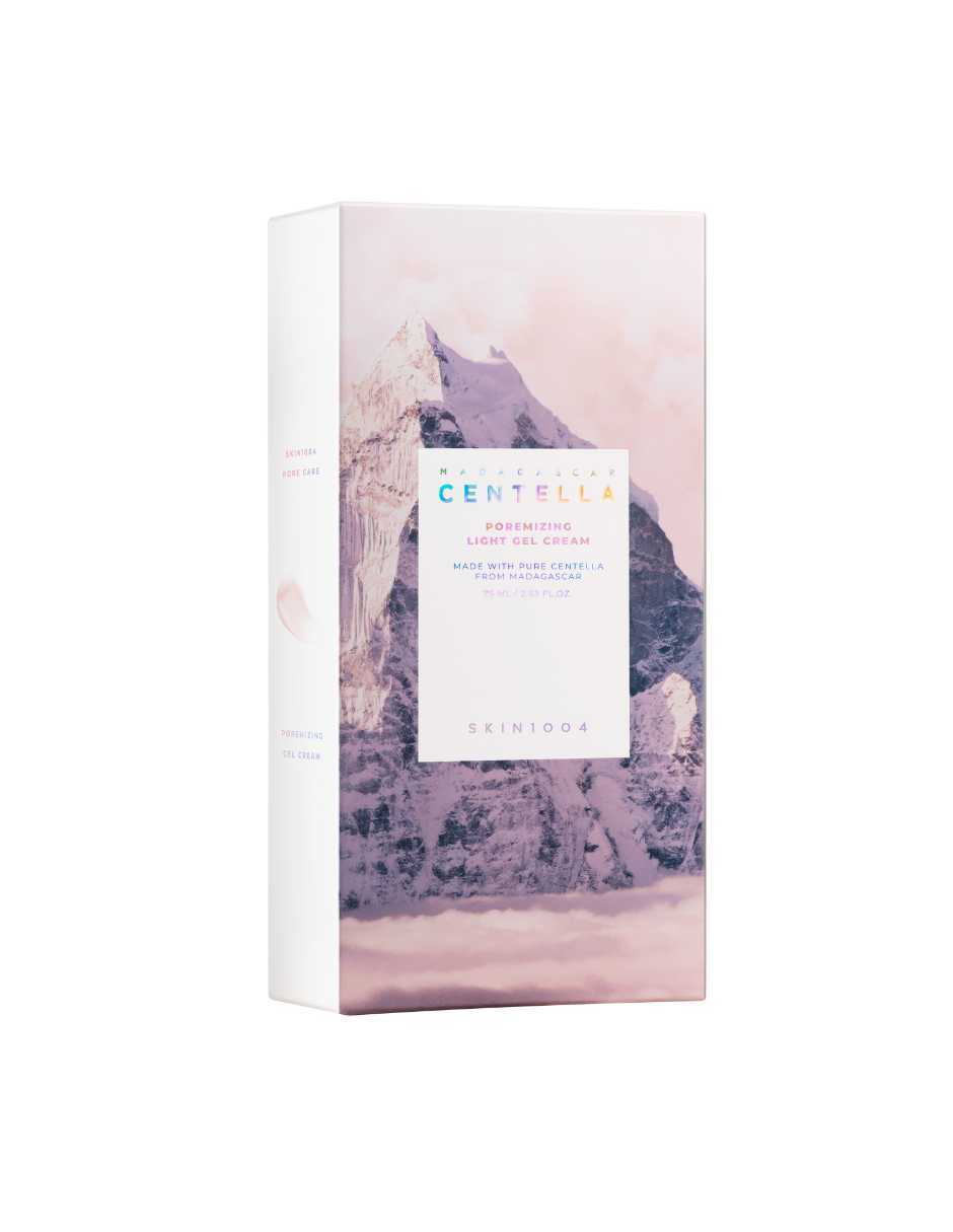 Gel-crema facial recomendada para hidratar de día y noche Madagascar Centella SKIN1004 Poremizing para todo tipo de piel
