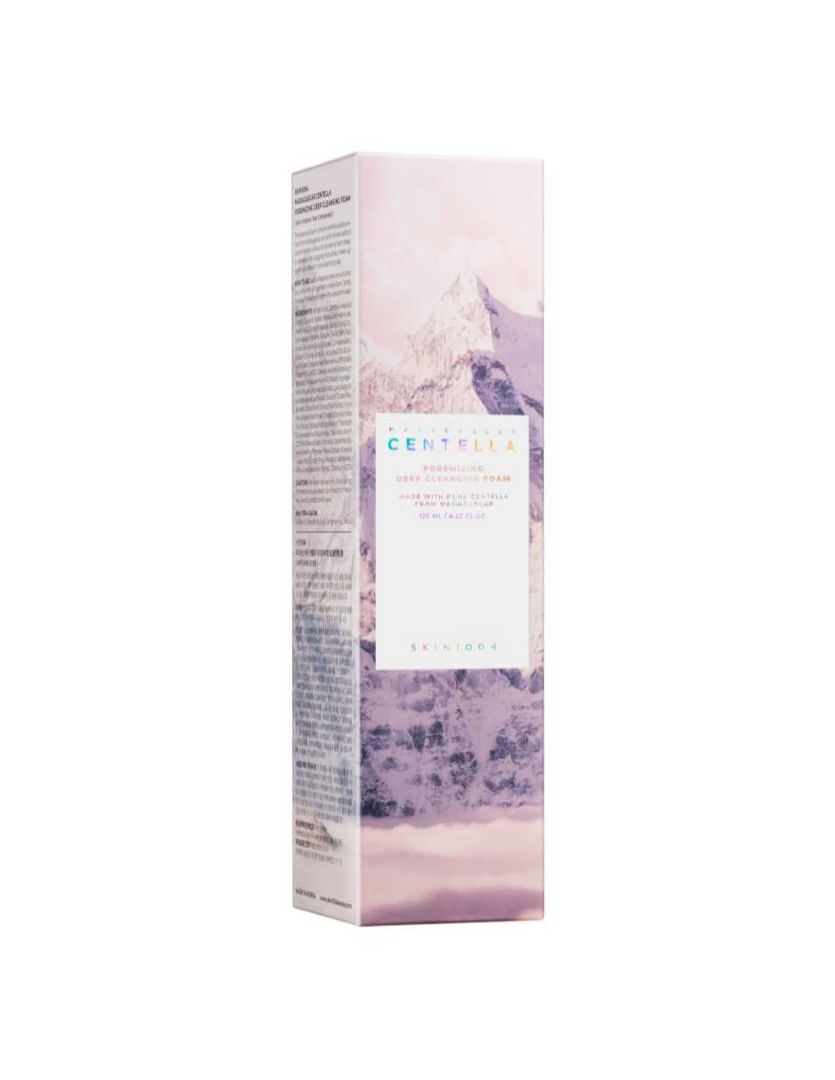 Limpiador facial Madagascar Centella Deep Cleansing Foam 125ml SKIN1004 Poremizing para hidratar