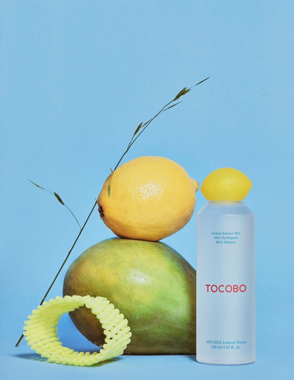 Tónico facial aha bha lemon toner Tónico facial aha bha lemon toner