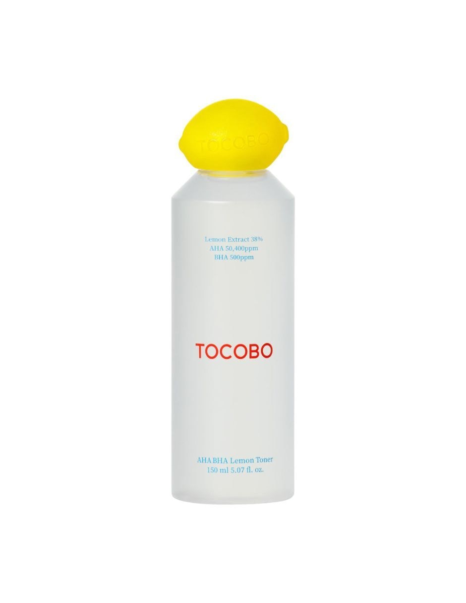 Tónico facial aha bha lemon toner tocobo