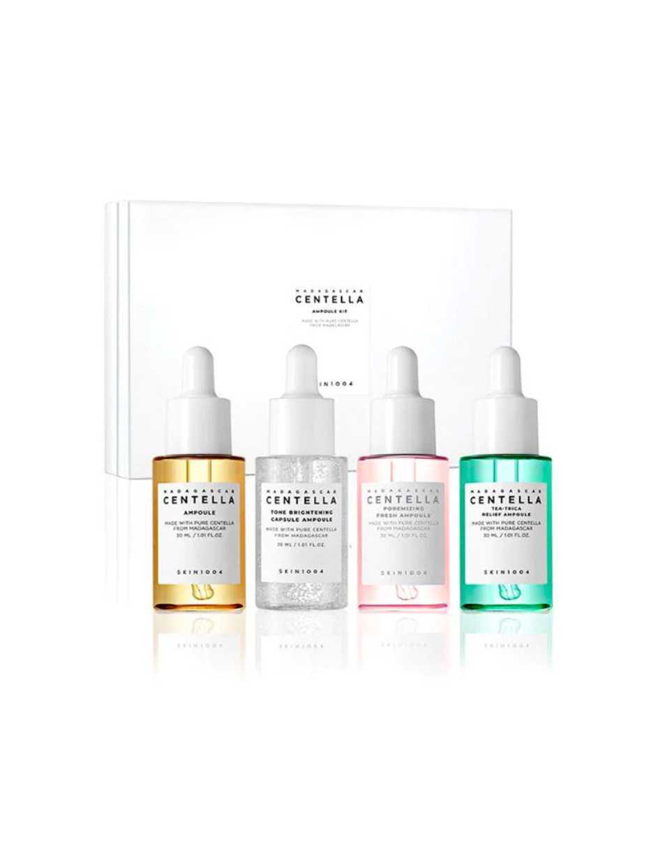 Kit tratamiento facial Madagascar Centella Ampoule Kit hidratante Kit 1