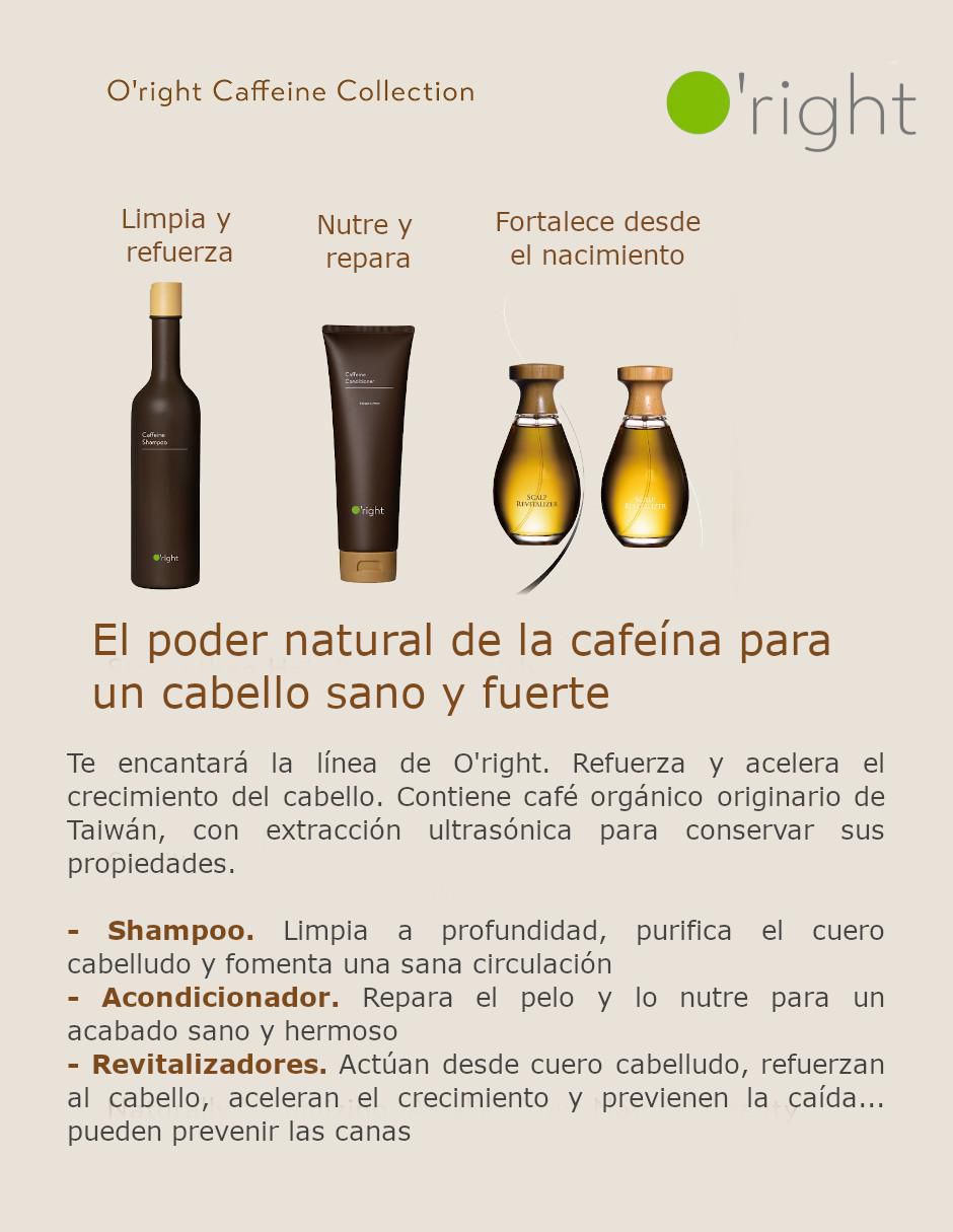 Shampoo anticaída para cabello Caffeine 250 ml