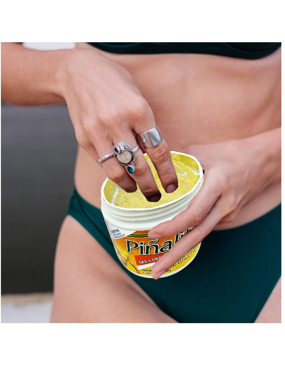 Kit gel corporal reafirmante Gel piñalife & té sin kilos 6