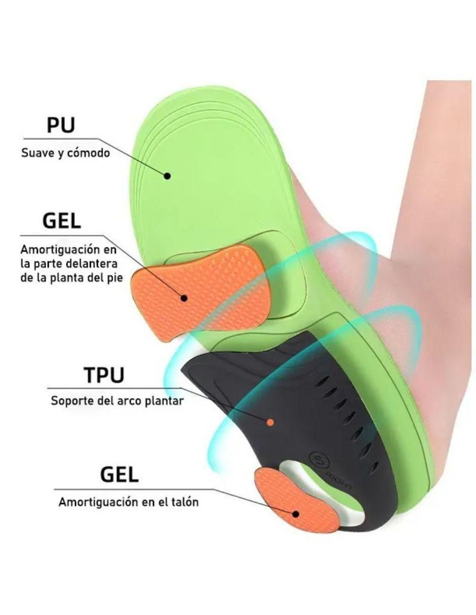 Plantilla ortopédica de gel
