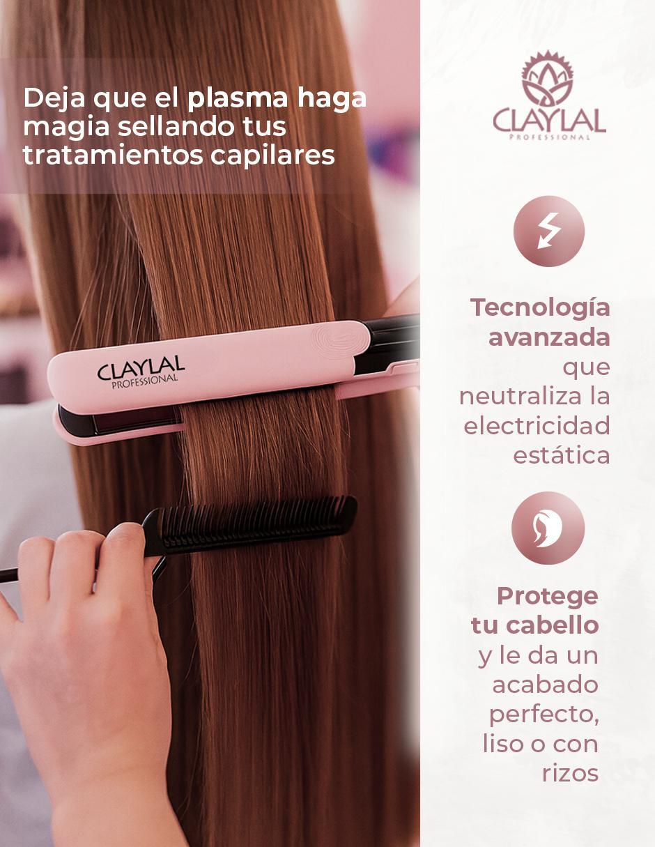 Alaciadora MD209 placas de cerámica - turmalina