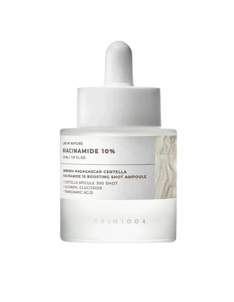 Sérum antimanchas facial Madagascar Centella Niacinamide 10 Boosting Shot Ampoule de piel mixta y grasa