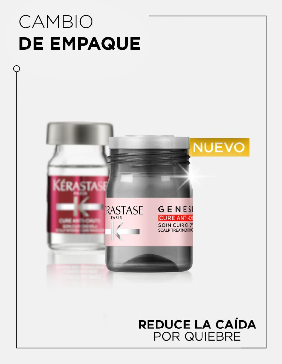 Tratamiento para cuero cabelludo K Gen Cure Antichute 10 6 ml anticaída Genesis 7