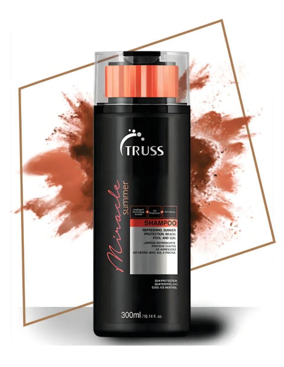 Shampoo protector de color para cabello Miracle Summer Sun Protection Truss 300 ml