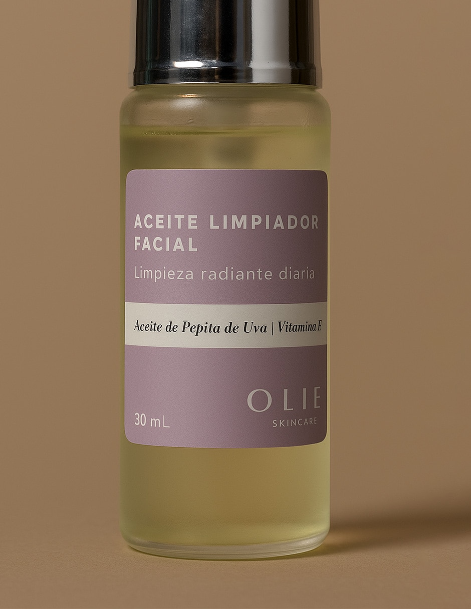 Limpiador facial aceite limpiador facial pepita de uva y vitamina e para disminuir puntos negros 3