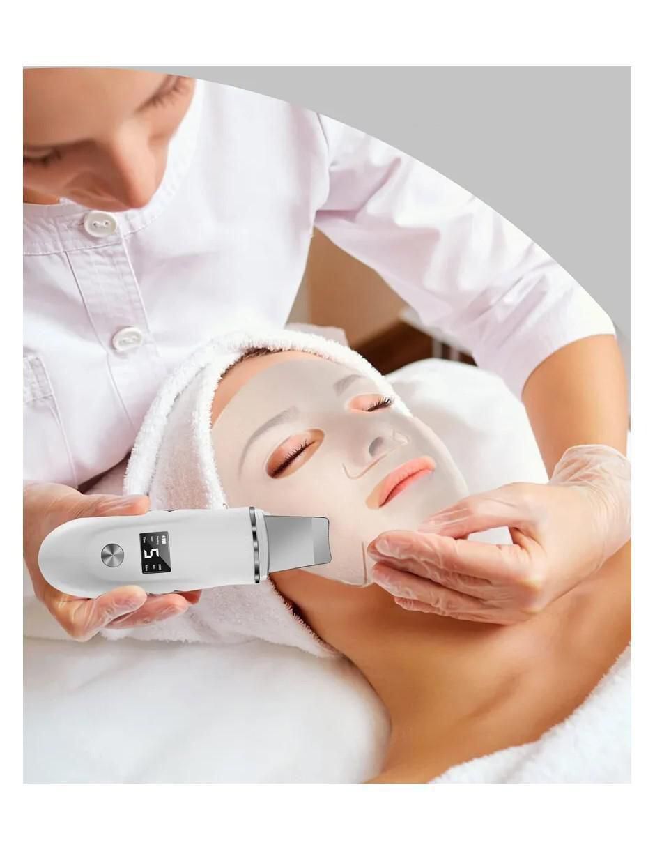 Limpiador facial Ultrasónico para disminuir puntos negros