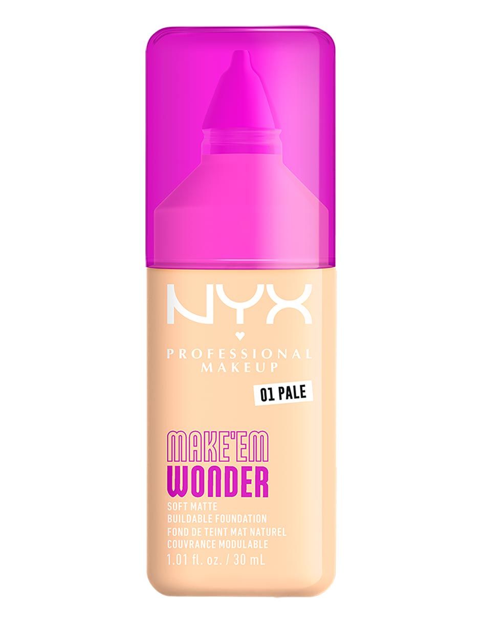 Base de maquillaje líquido Professional Makeup Make EM WNDR mate