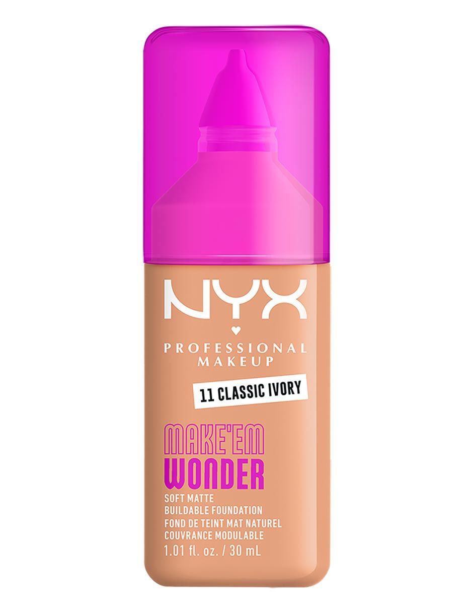 Base de maquillaje líquido Professional Makeup Make EM WNDR mate