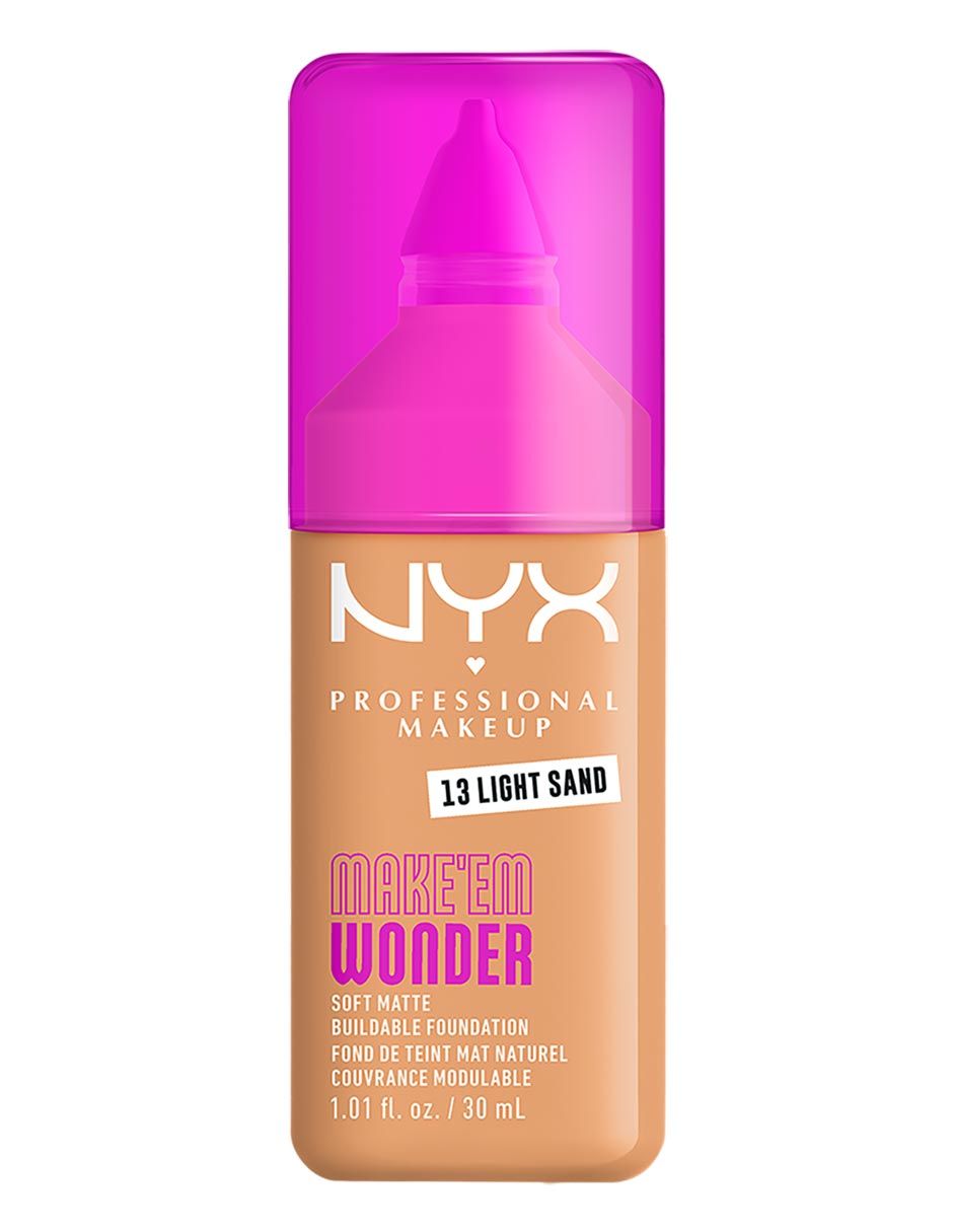 Base de maquillaje líquido Professional Makeup Make EM WNDR mate Base de maquillaje líquido Professional Makeup Make EM WNDR mate